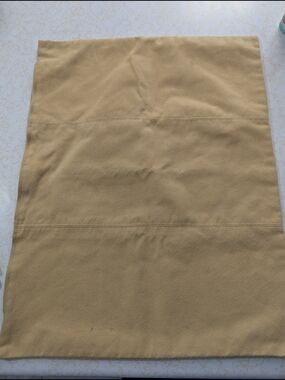 Set Of 2 Neutral Tan Suede Pillowcases